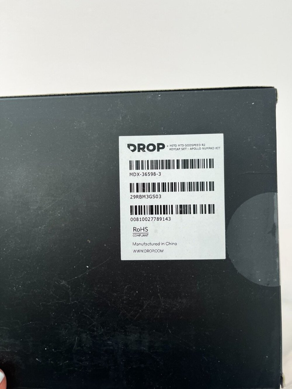 NEW Drop + MiTo MT3 Godspeed Apollo Numpad Kit Keycap Set - Picture 2 of 4